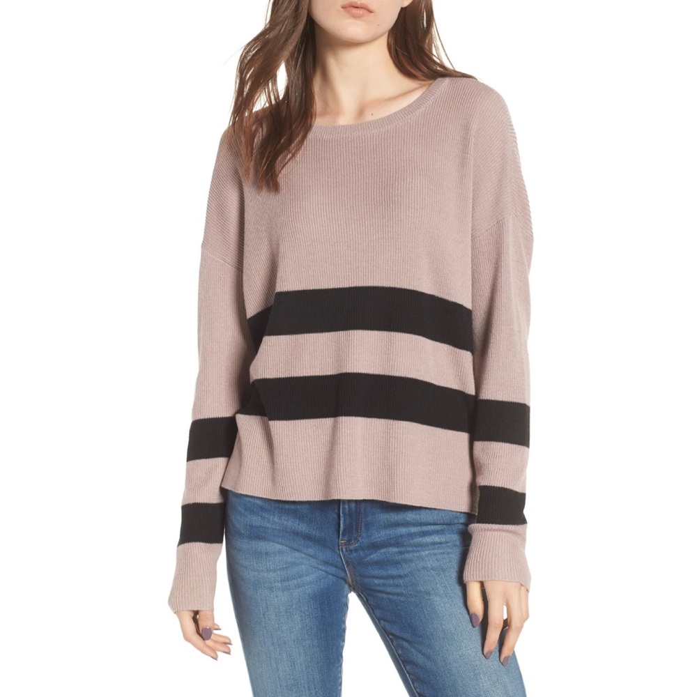 BP. Varsity Stripe Sweater